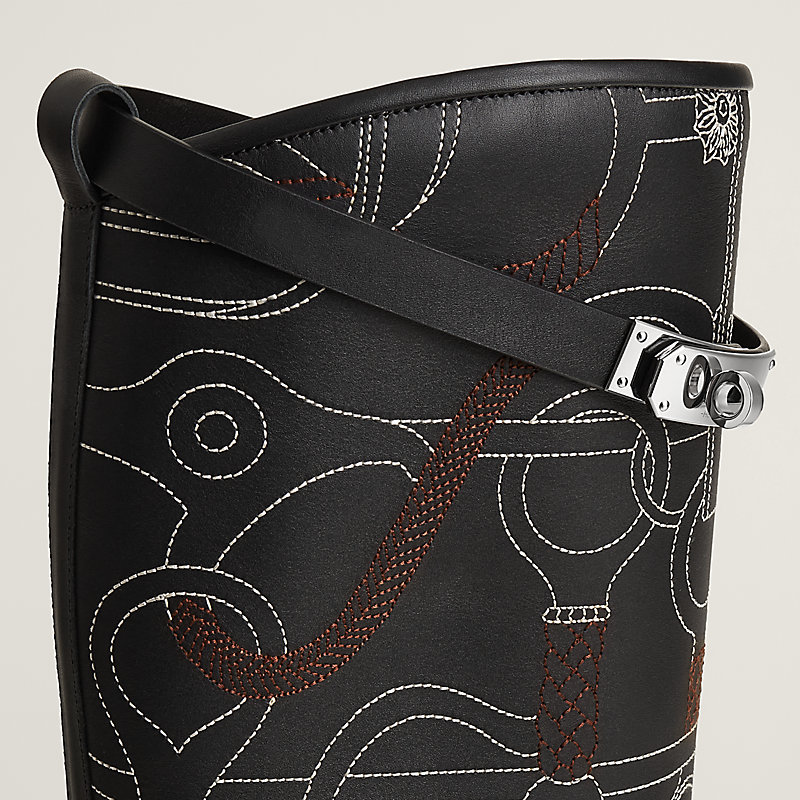 Jumping boot - Black | Hermès USA Jumping boot - Black | Hermès USA